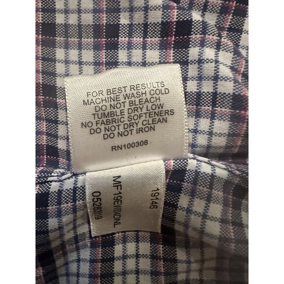 Peter Millar Crown Crafted Shirt Mens Size M Performance Sport Button Up Golf - Picture 4 of 5